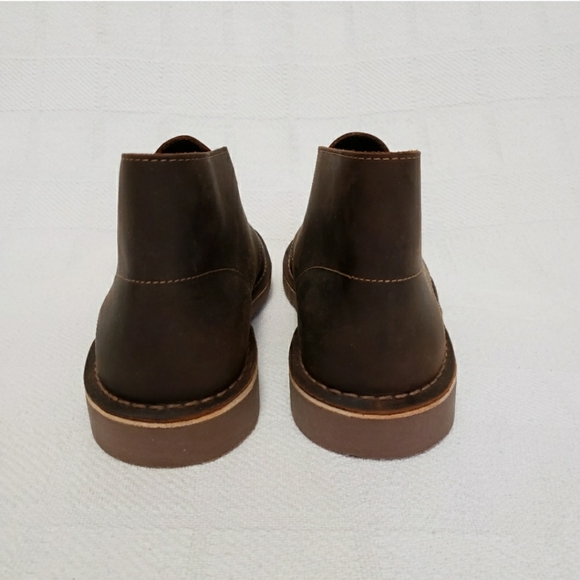 Clarks Bushacre 2 Leather Chukka Boots Size 10 - Picture 5 of 11